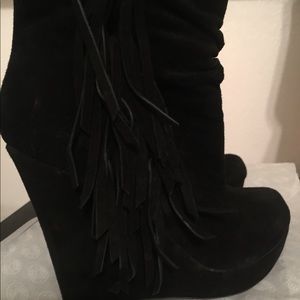 Steve Madden suede booties